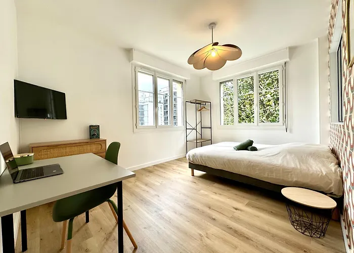 Le City, Centre-ville, Climatisation, Trams Apartman Grenoble