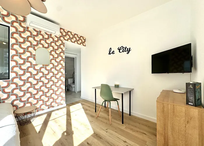 Apartman Le City, Centre-ville, Climatisation, Trams